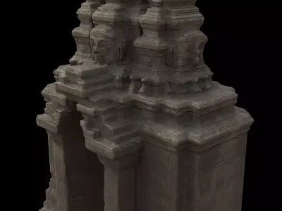 ancient building 2 3D model