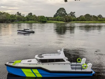 3D PRINTED RC PATROL JET BOAT 3D print model