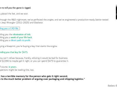 2025 GMC SIERRA 2500HD datamen X-BOW Series Front Bumper 3D CAD Free 3D model