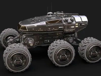 Mars Rover 3D model