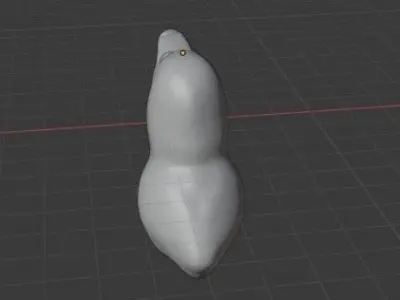 Vulture Head Sculpt Free 3D print model