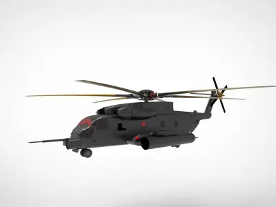Sikorsky CH-53 3D model