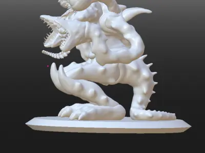 The Flower 3D art 3D print model