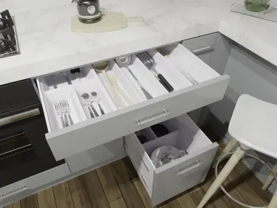 3 Bedroom Apartment Free 3D model