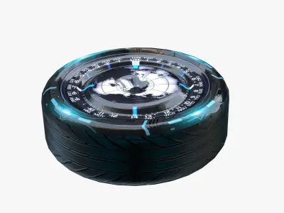 D3 Jant Maresal3d Low-poly 3D model