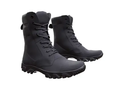 Boots Low-poly 3D model