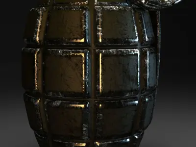 Hand Gernade 3D model