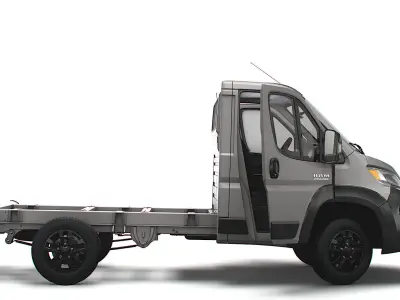 RAM Promaster Chassis HQInterior SCab 3000WB 2023 3D model