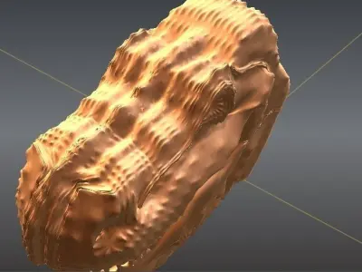 T-Rex head 3D model