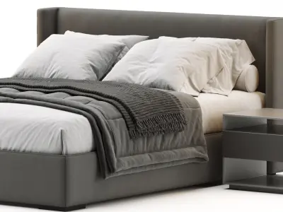 RH Lawson Bed 3D model