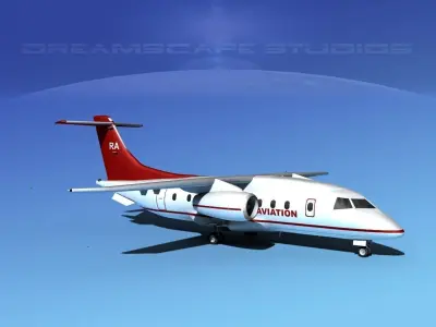Dornier 328Jet Richards Aviation 3D model