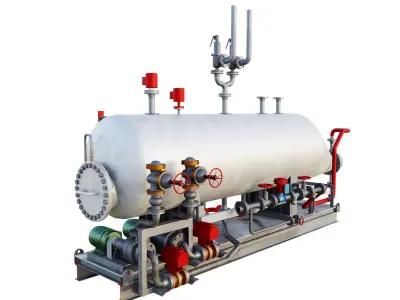 Industrial Heater 3D model