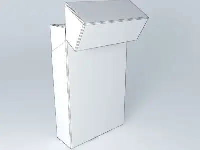 Gudang Garam International Filter Cigarettes 3D model