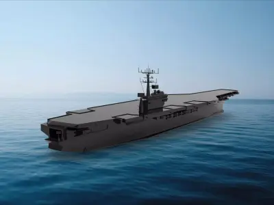 USS Nimitz aircraft carrier 3D model