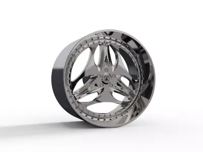 ASANTI AF141 WHEEL 3D MODEL 3D model