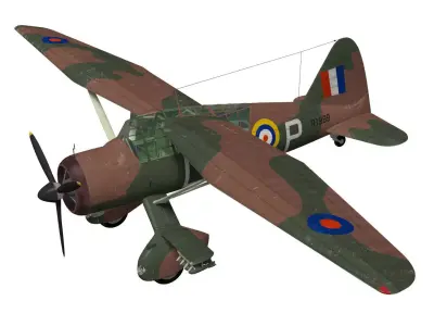 Westland Lysander MkII 3D model