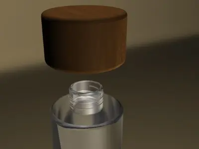 Toner Bottle 3D model