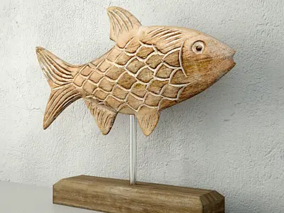 Seaside Decor Object 3D model