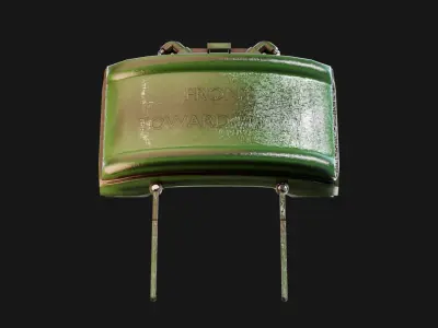 Claymore Mine Low-poly 3D model