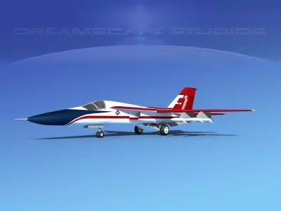 General Dynamics F-111 Aardvark V01 3D model