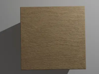 Nightstand - LowPoly bedside table with three drawers Free low-poly 3D model