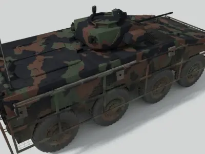 Amoured Infantry Fighting Vehicle 3D model