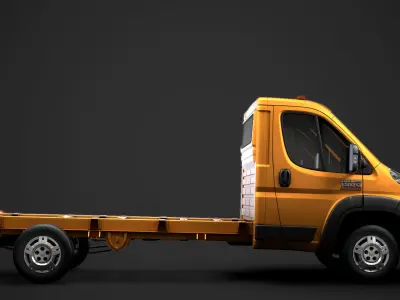 Ram Promaster Chassis Truck Single Cab 3800 WB 2020 3D model