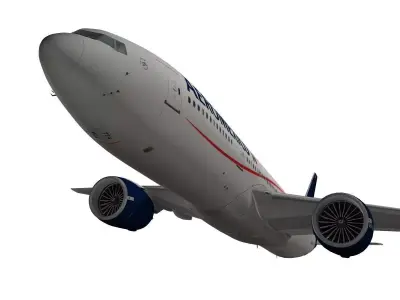 Boeing 777-200ER Aeromexico 3D model