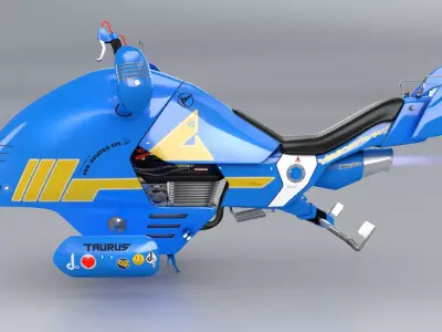 Space Jet TAURUS 3D model