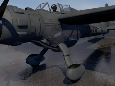Arado Ar-198 3D model