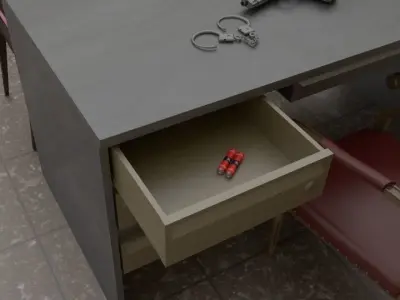 Police center 3D model