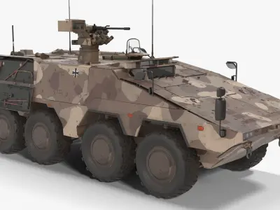 APC Boxer Desert Clean and Dirt 3D model