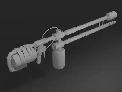 TLOU Framethrower Free 3D model