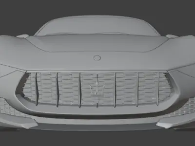 Maserati Alfieri 3D model