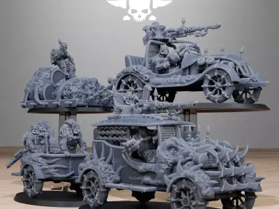 Corrupted Bloody Convoy 3D print model