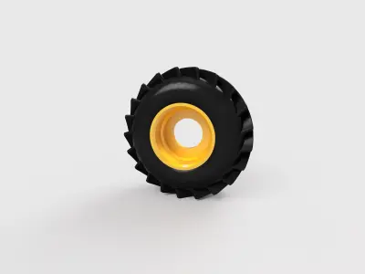 Truck Tyre 3D print model