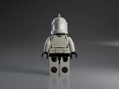 Lego Stormtrooper 3D model