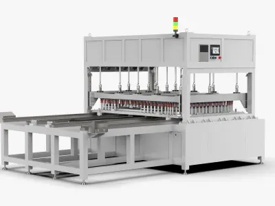 Automatic Energy Battery Pack Air Tightness Detection Machine 3D model