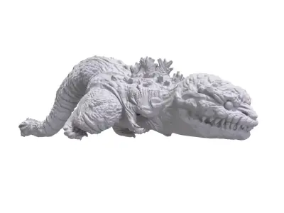 shin chibi gojira 3dprint 3D print model
