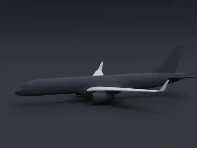Boeing 757 - winglet replacement wing Free 3D print model