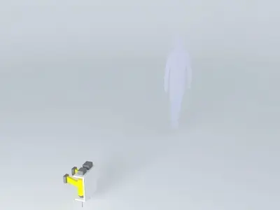 Vopo FM 201 Two drilling machines 3D model