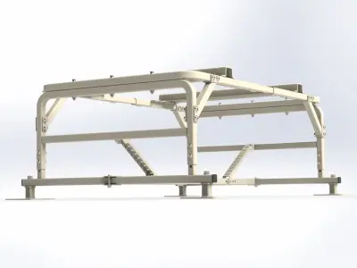 Stand Frame 3D model