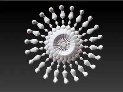 Chandelier Fantasy 3D model