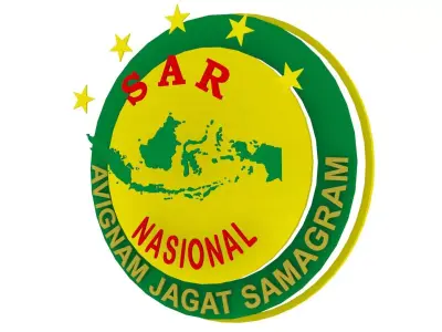 BASARNAS NASIONAL  3D Model Low-poly   3D model