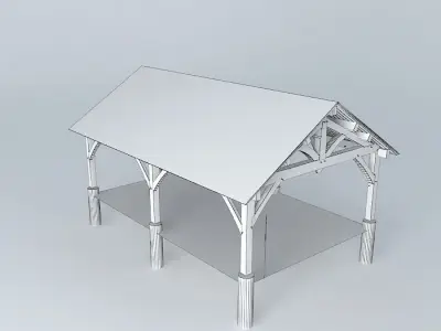 Camp Kawartha Outdoor classroom Free 3D model