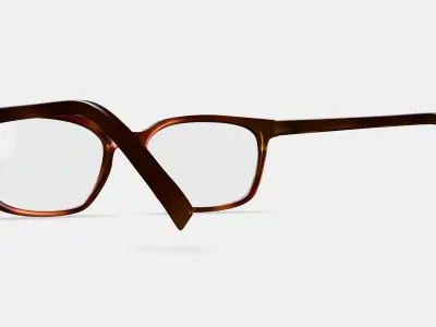 Weathers Eyeglasses in Rye Tortoise 3D model