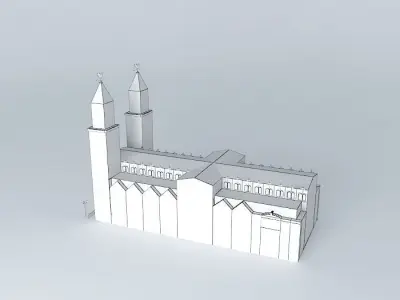 Basilica of Our Lady of Mount Carmel 3D model