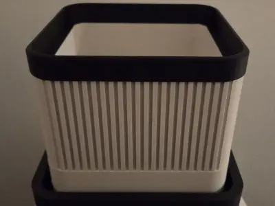 Modern Boho Modular Planter 3-Piece Assembly 3D print model