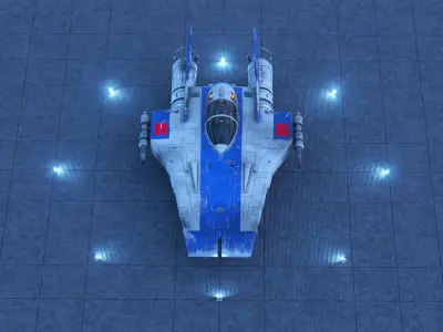 RZ-2 A-WING 3D model