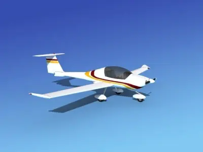 Daimond DA-20 Katana V20 3D model